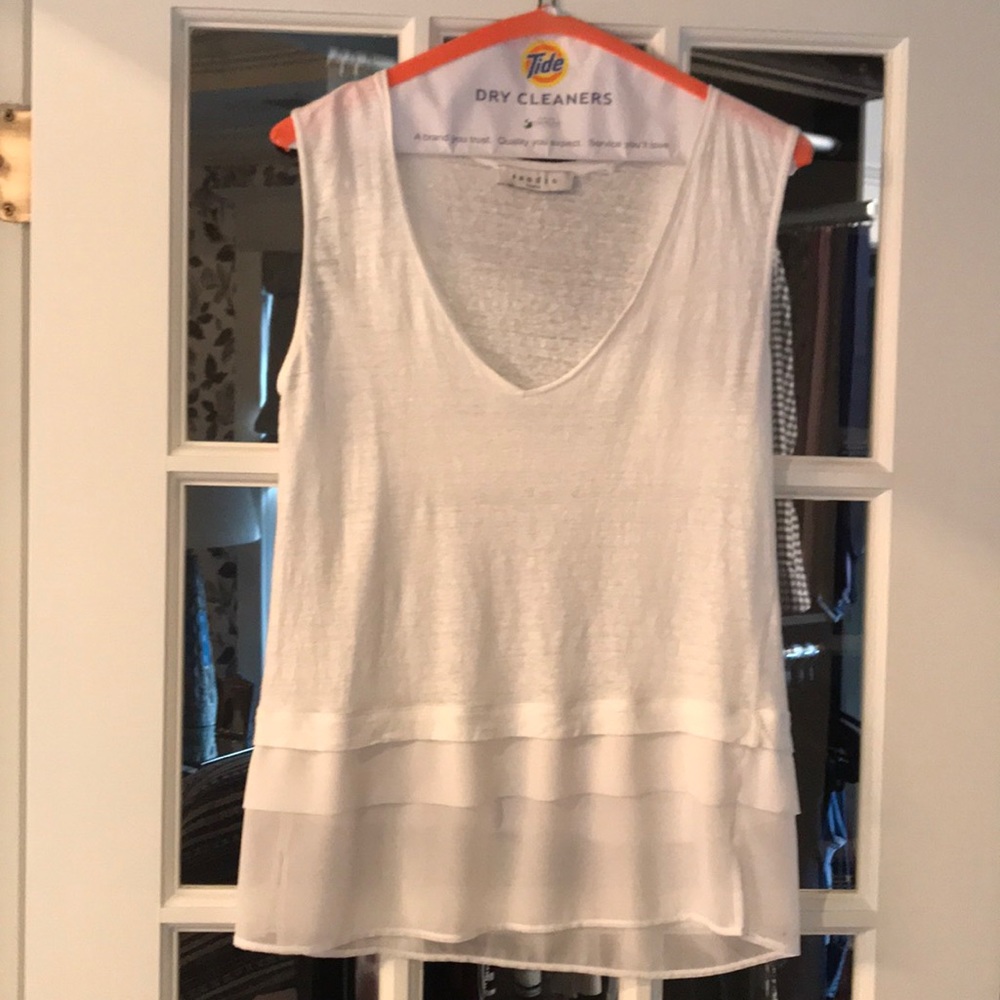 Sandro sleeveless blouse